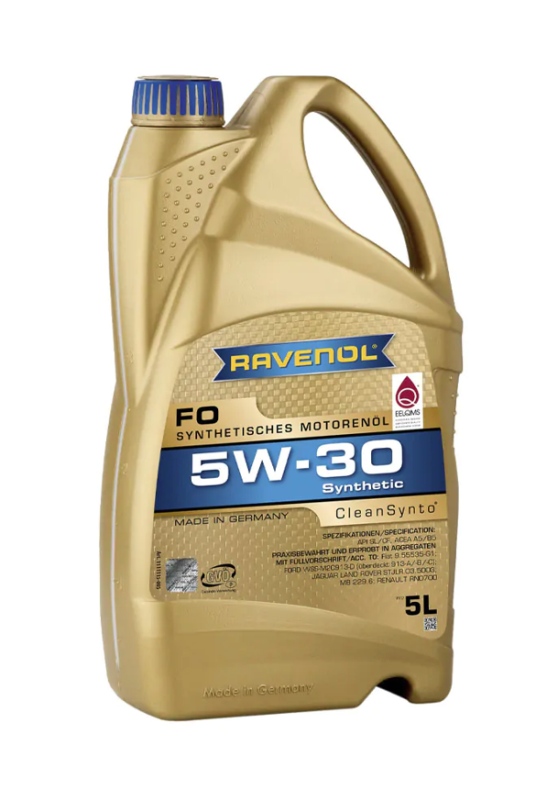Ilustracja 5W30 FO 5L RAV RAVENOL OLEJ 5W30 RAVENOL FO CLEANSYNTO 5L